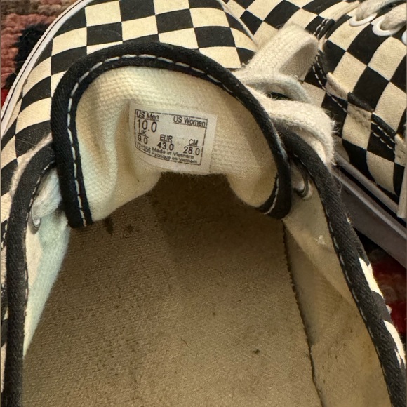 NWOT Vans Gum Block Checkerboard Sneaker - Picture 7 of 7